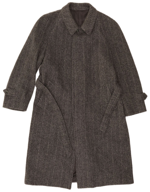 Abrigo vintage para hombre IT 52 XL Espiga gris