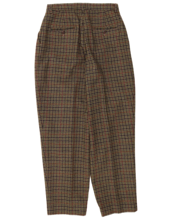 Eddie Bauer Pantalones chinos de cintura alta para mujer US 10 Large W28 L28 Caqui