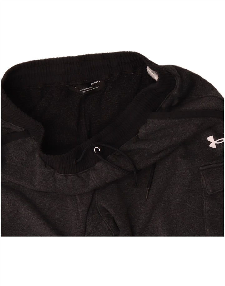 Under Armour Hombre Cargo Chándal Pantalones Joggers Grande Gris Algodón