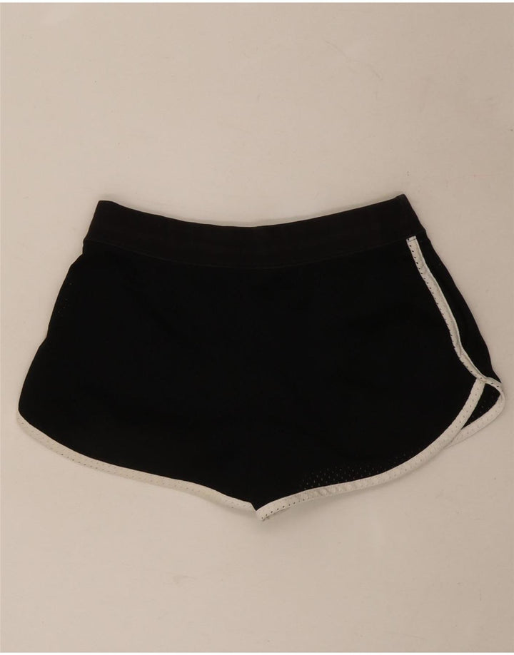 Nike - Pantalones cortos deportivos para mujer (talla 8), color negro, poliéster