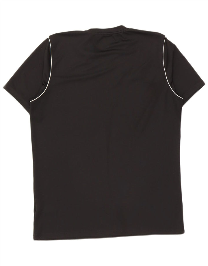 Nike Camiseta Dri Fit Slim Fit para hombre, talla grande, poliéster negro