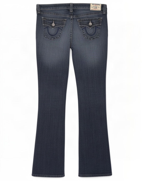 True Religion Vaqueros Bootcut para Mujer W27 L31 Algodón Azul Marino