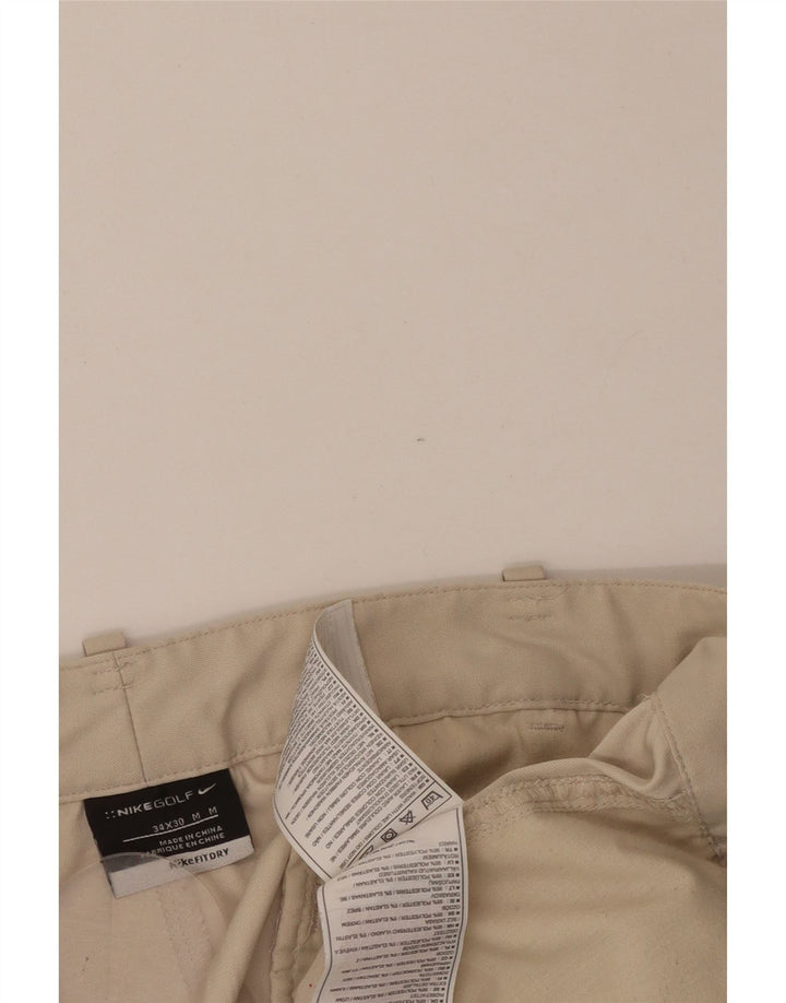 Pantalón chino recto NIKE Hombre W34 L30 Poliéster beige