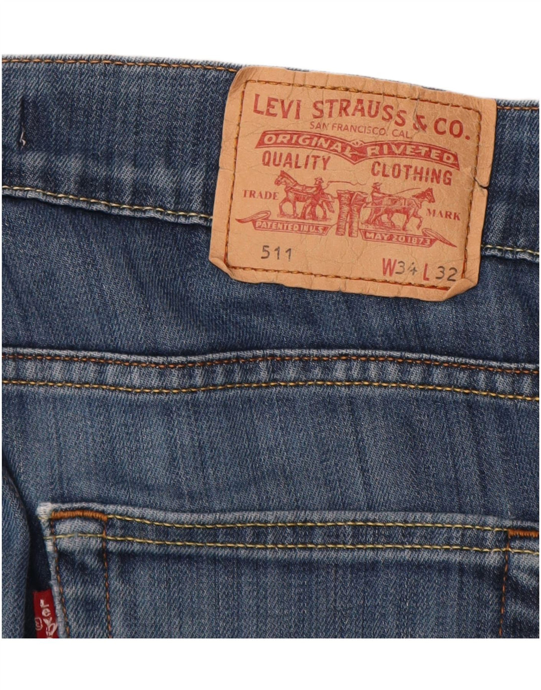 Vaqueros Levi's Mujer 511 Slim W34 L30 Azul