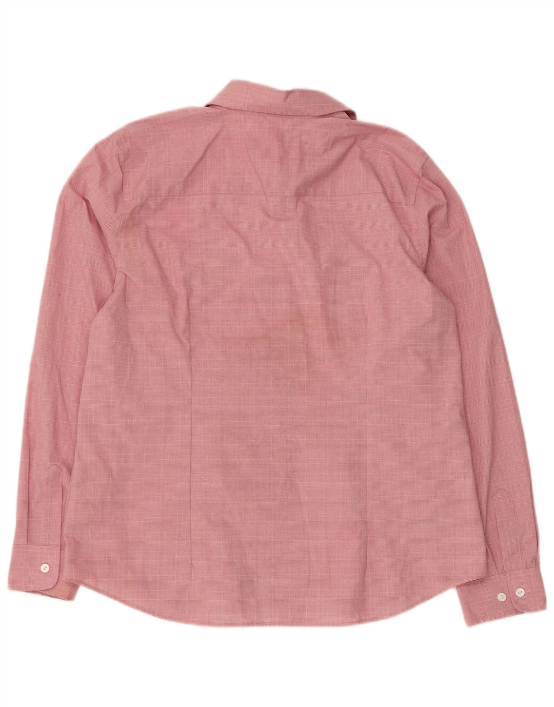 Orvis Camisa para mujer US 14 XL Algodón a cuadros rosa