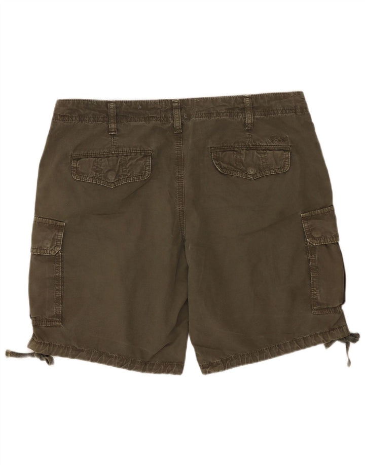 Pantalones cortos cargo para mujer Playlife IT 44 Medium W32 Caqui