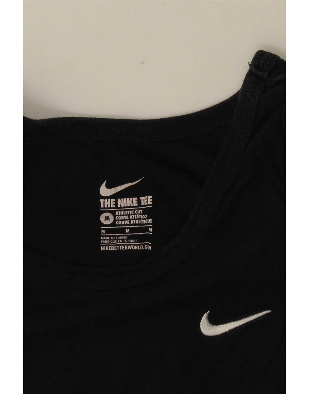Nike - Camiseta sin mangas para hombre, talla mediana, color negro