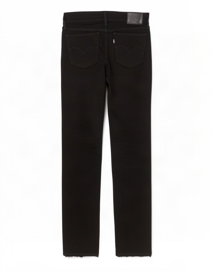 Vaqueros Levi's 712 Slim para mujer W27 L26 Negro
