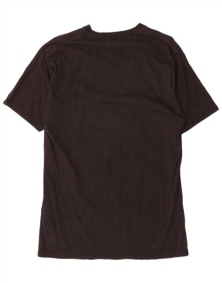 Vans - Camiseta de corte clásico para hombre, talla grande, algodón negro