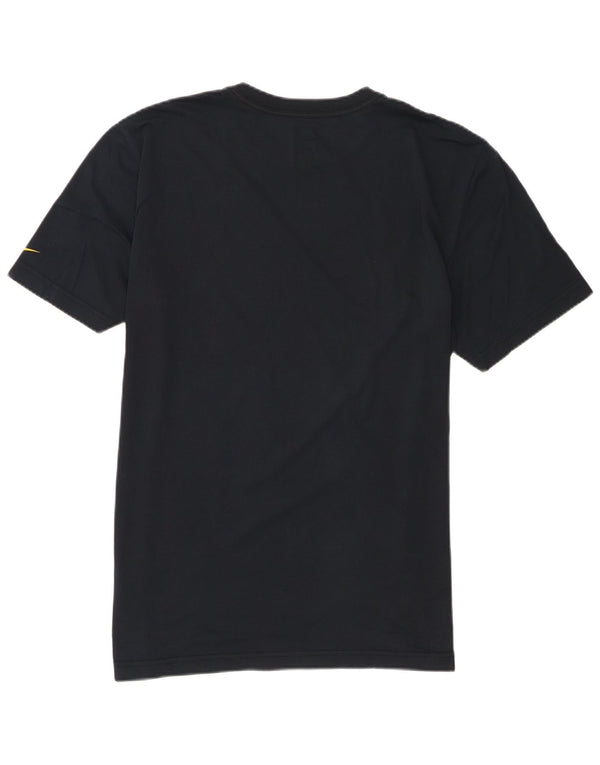 Nike Dri Fit Graphic Camiseta para hombre, talla grande, algodón azul marino