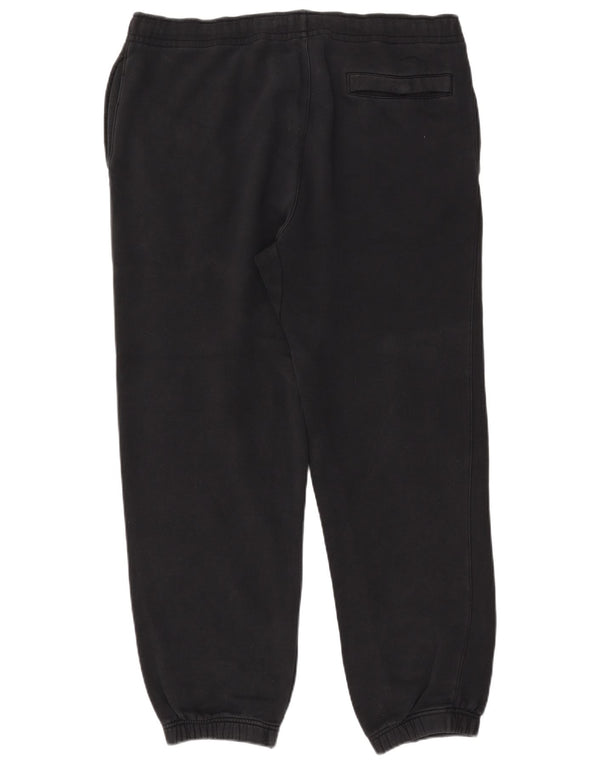Nike - Pantalones de chándal con gráfico para hombre, talla grande, algodón negro
