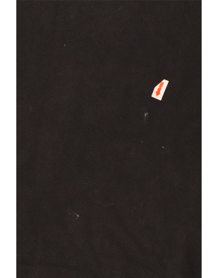 Levi's Camiseta estándar para hombre, talla grande, color negro