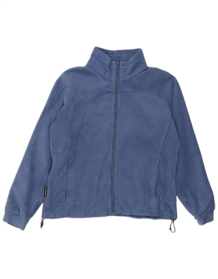 Columbia Chaqueta polar extragrande para mujer ES 40 XL Poliéster azul