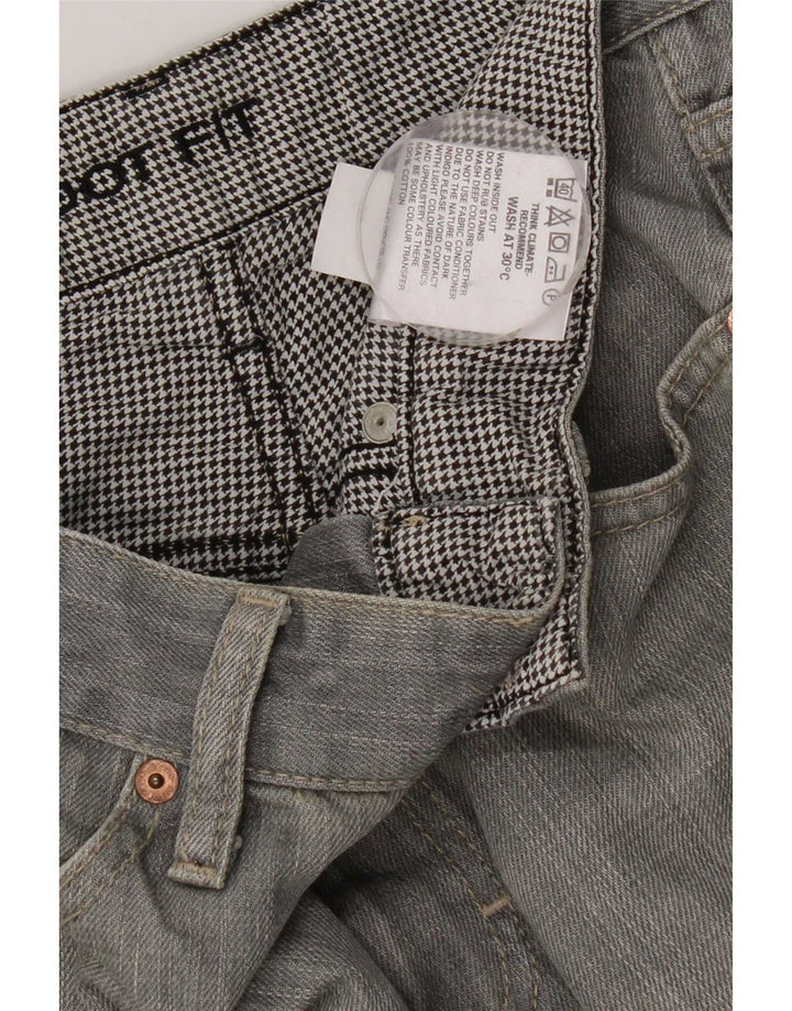 Marks & Spencer Jeans Bootcut para Hombre W30 L26 Algodón Gris