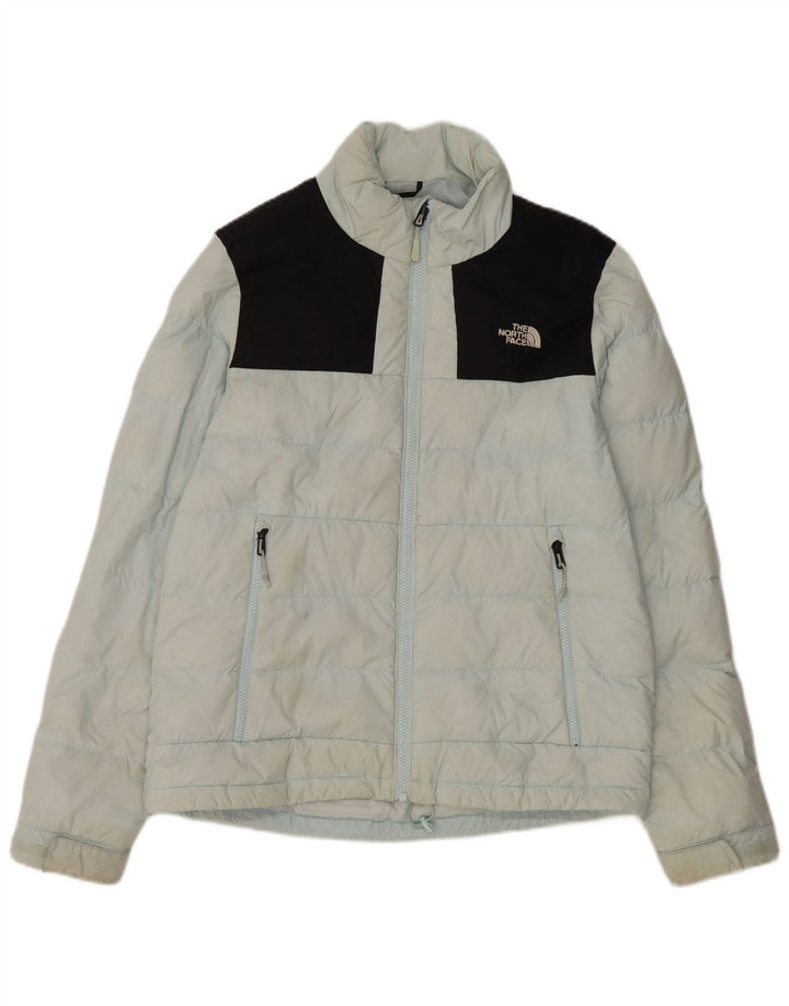 THE NORTH FACE Chaqueta acolchada gráfica para mujer UK 44 Azul medio Colorblock