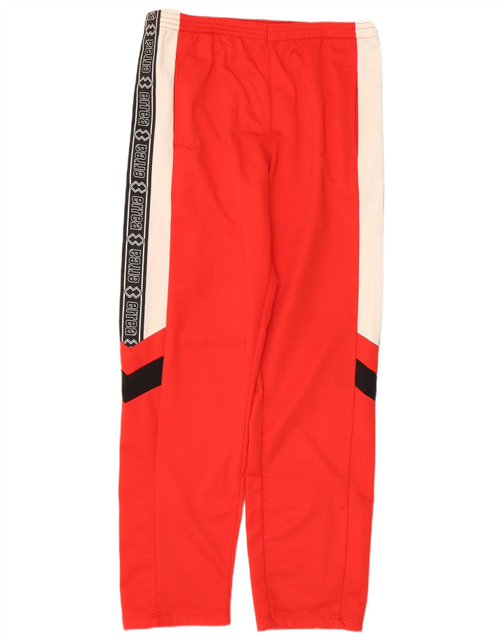 Errea Hombre Pantalones De Chándal Con Gráfico Grande Rojo Color Block Poliéster