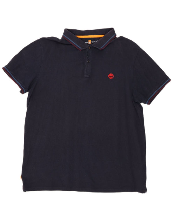 Timberland Polo Slim Fit para hombre 2XL Algodón azul marino