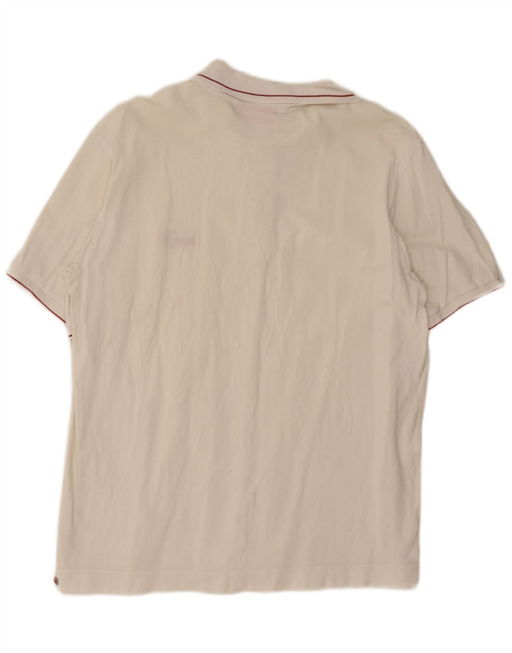 Polo Puma Hombre Algodón Blanco Mediano
