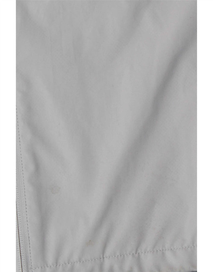 Umbro Chaqueta impermeable con capucha gráfica para hombre Reino Unido 40 Poliéster gris grande