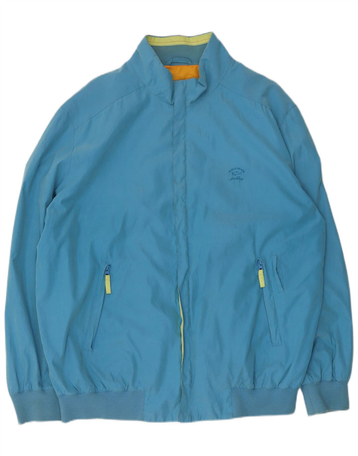 Paul & Shark Chaqueta Bomber para Hombre UK 42 XL Poliéster Azul
