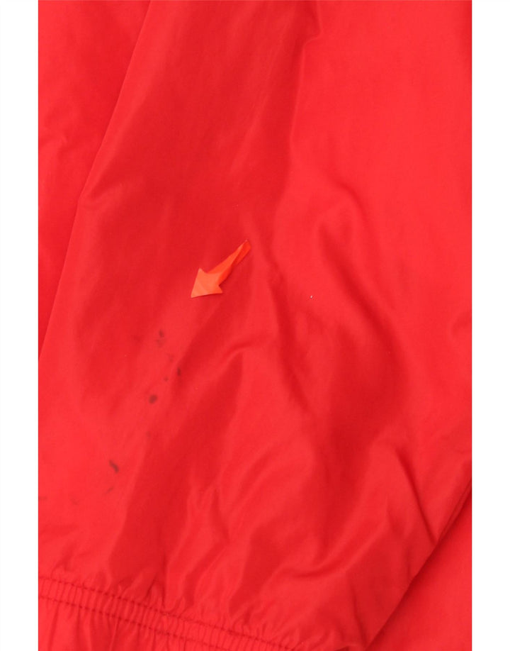 Nike - Chaqueta cortavientos para hombre, talla 41/43, talla grande, color rojo