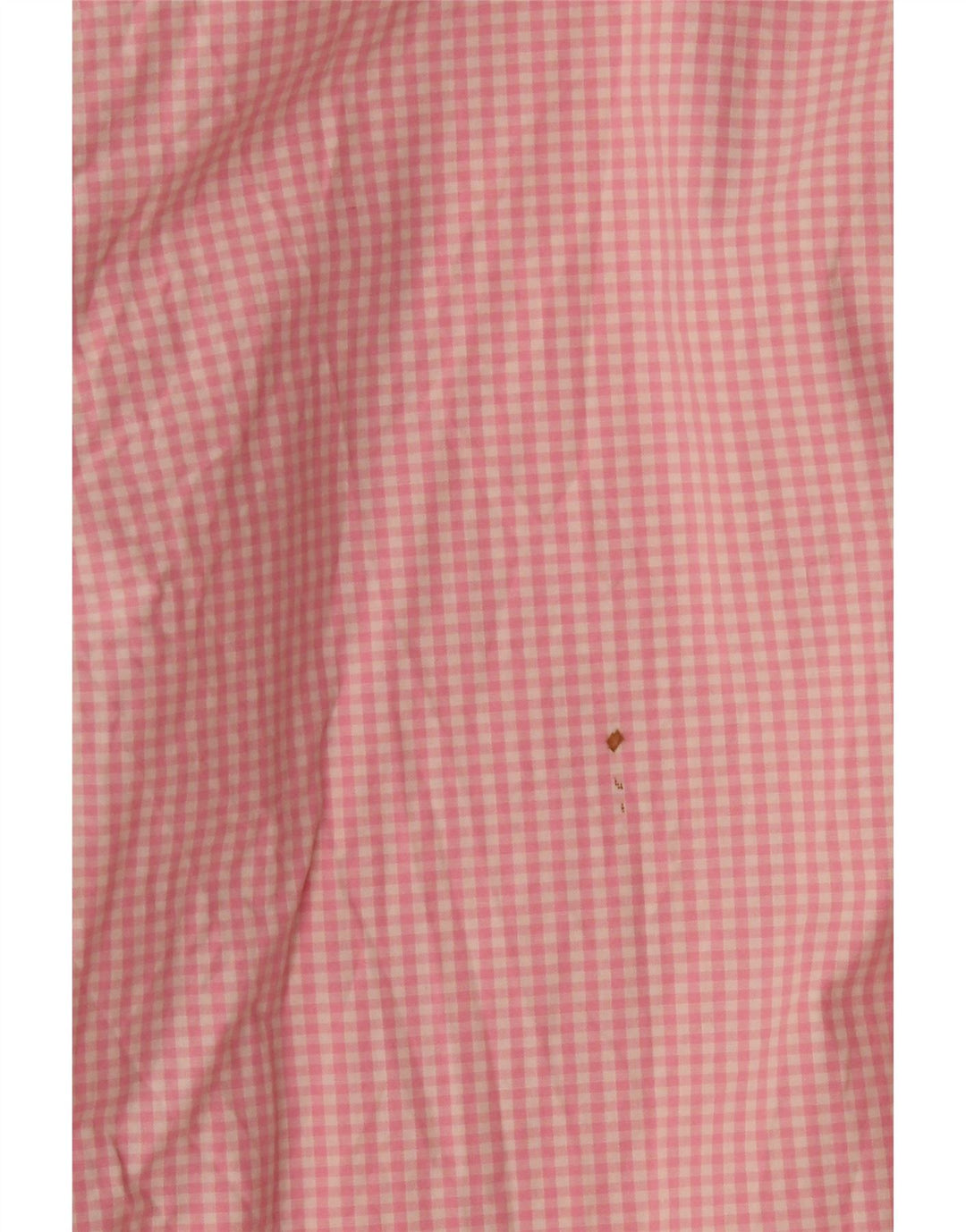 RALPH LAUREN Camisa Hombre XL Algodón Vichy Rosa