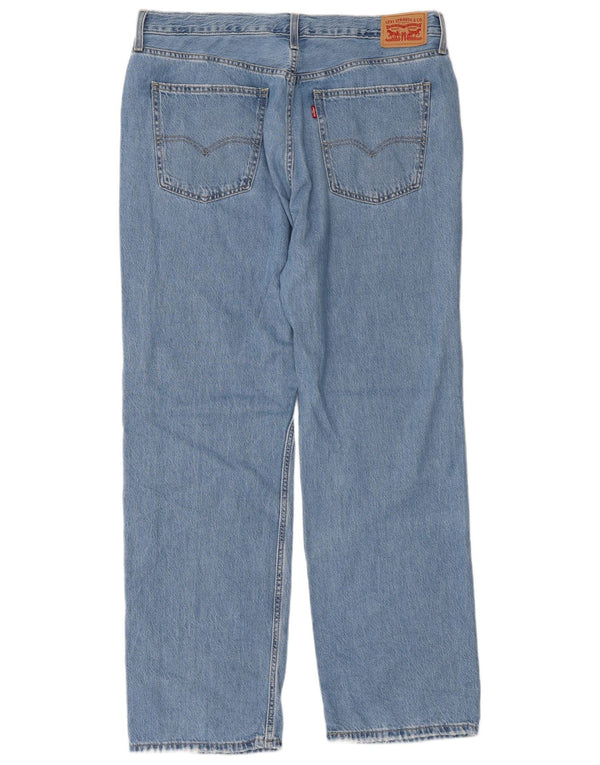 Levi's Vaqueros Rectos Low Pro Mujer W32 L31 Algodón Azul