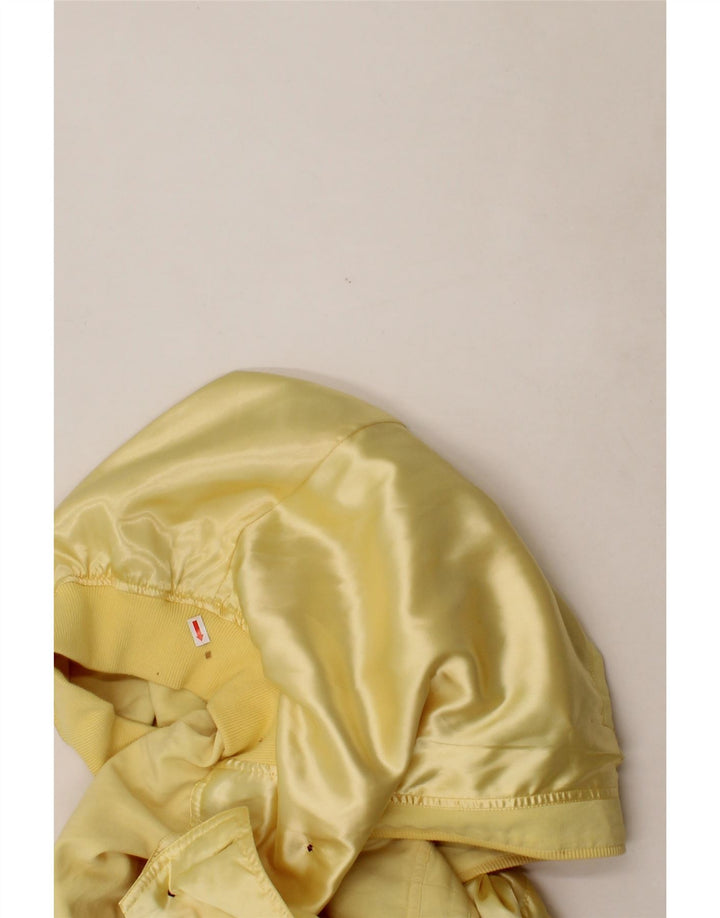 ALESSANDRO MAGNO Mens Bomber Jacket UK 38 Medium Yellow Vintage Alessandro Magno and Second-Hand Alessandro Magno from Messina Hembry 
