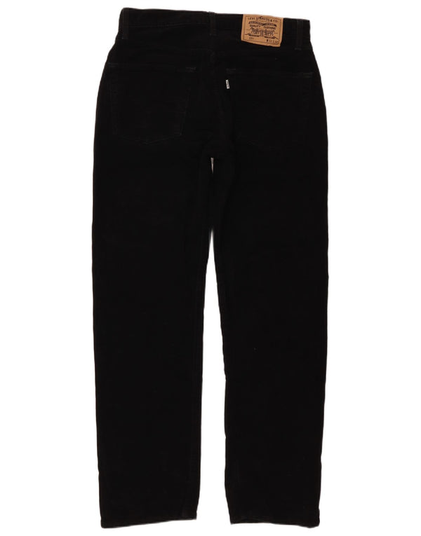 Levi's Jeans rectos 551 para hombre W32 L30 Algodón negro