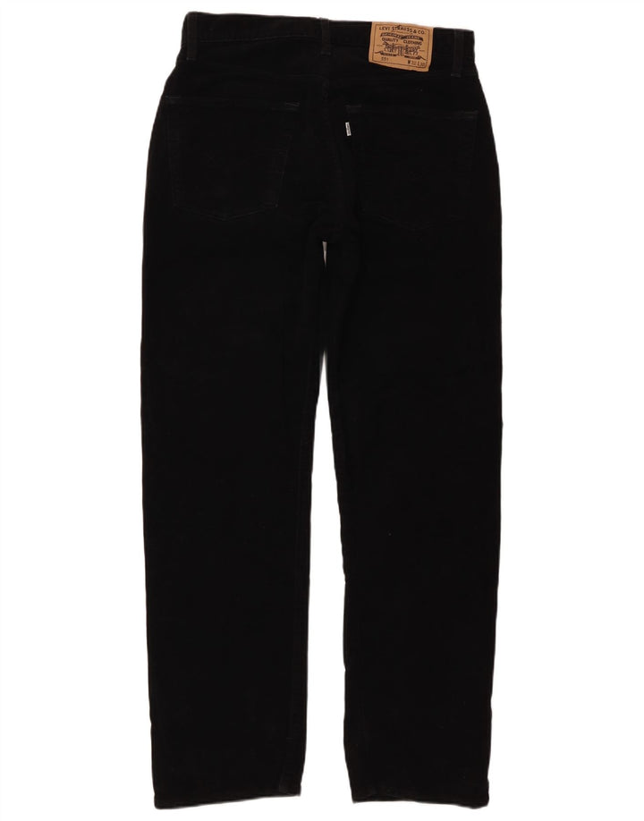 Levi's Jeans rectos 551 para hombre W32 L30 Algodón negro