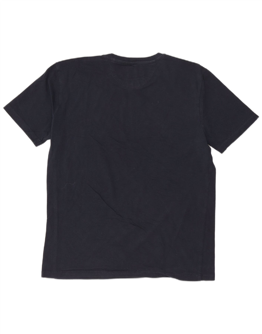 ZARA Hombre Camiseta Slim Fit Top XL Azul Marino