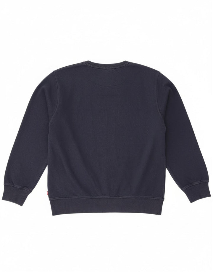 Levi's Sudadera con gráfico para niña Jumper 15-16 años Azul Marino Algodón