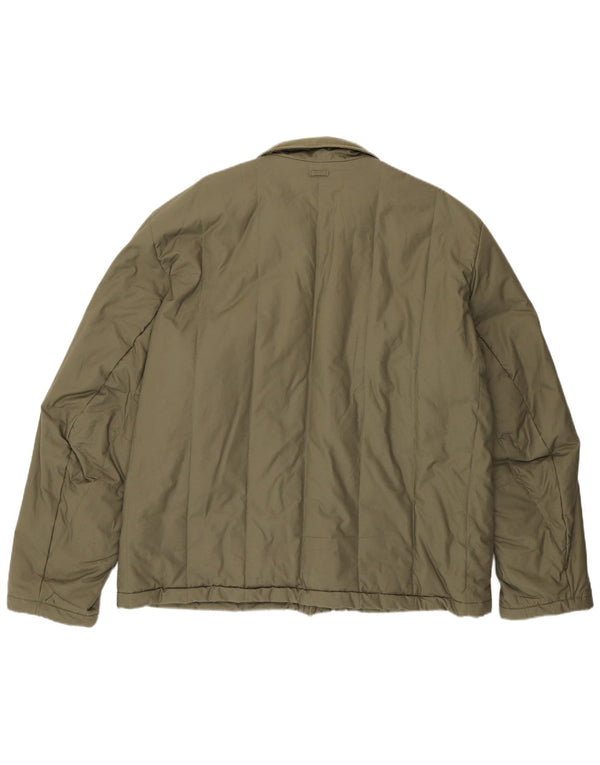 Napapijri Chaqueta acolchada para hombre UK 44 2XL Algodón caqui