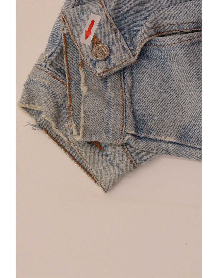 Vintage hombres chaqueta de mezclilla Reino Unido 40 azul grande