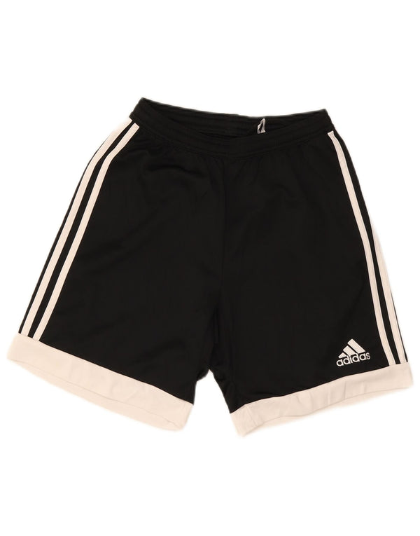 Adidas Mens Climacool Sport Shorts Small Black Colourblock Polyester