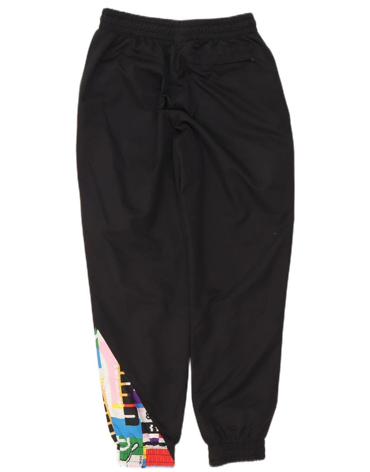 PUMA Pantalones de chándal con estampado gráfico para hombre Joggers Small Black Poliéster