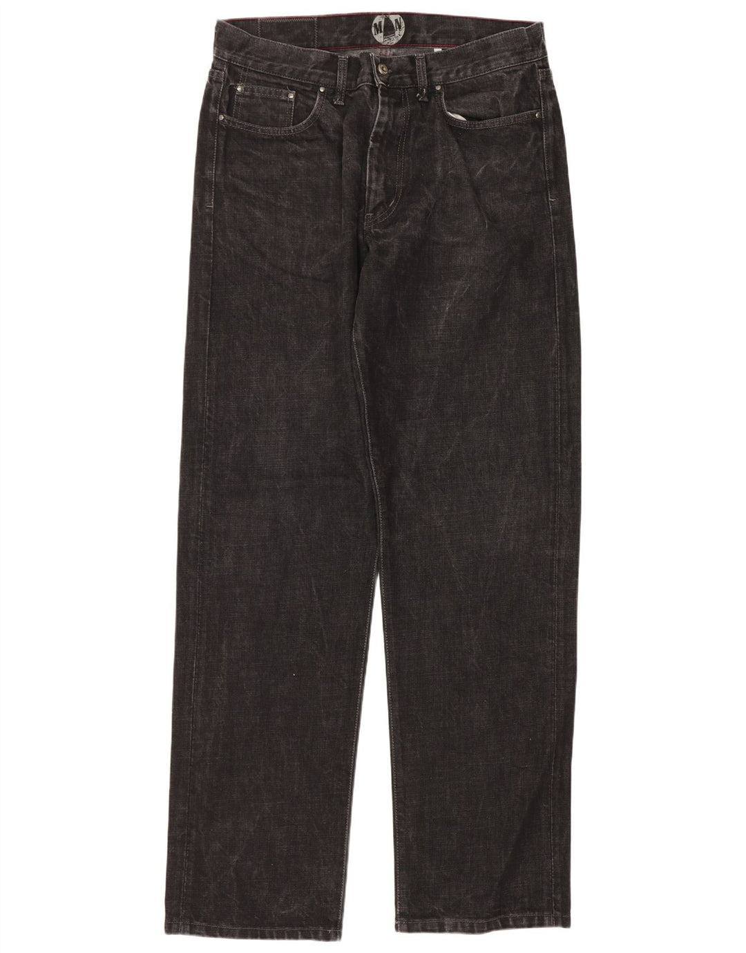 Murphy & Nye Vaqueros rectos para hombre W34 L33 Algodón negro
