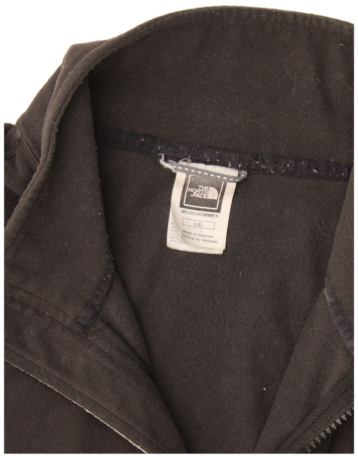 The North Face Chaqueta polar para hombre UK 40 Large Poliéster negro