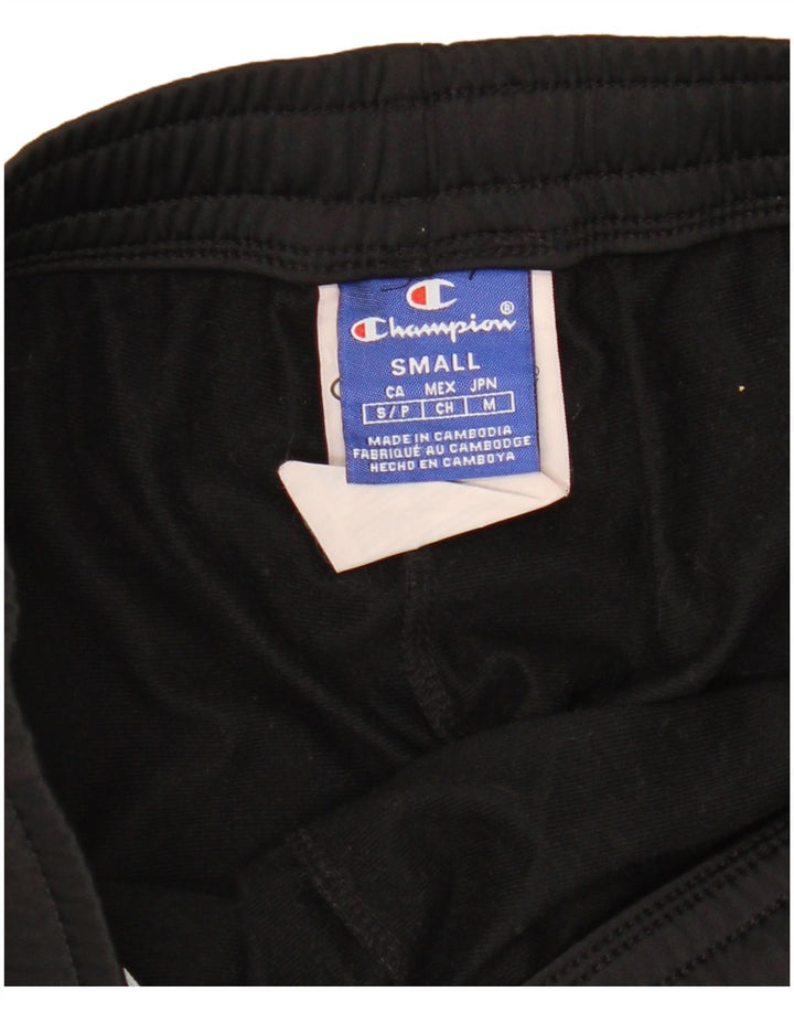 Champion Pantalones De Chándal Para Hombre Joggers Small Poliéster Negro