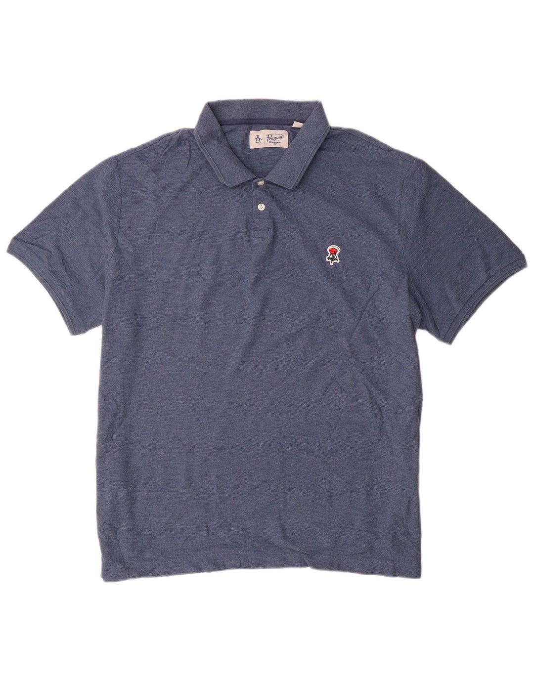 PENGUIN Polo para hombre 2XL Algodón azul