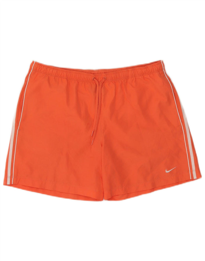 Pantalones cortos deportivos NIKE para mujer UK 10/12 Mediano Naranja