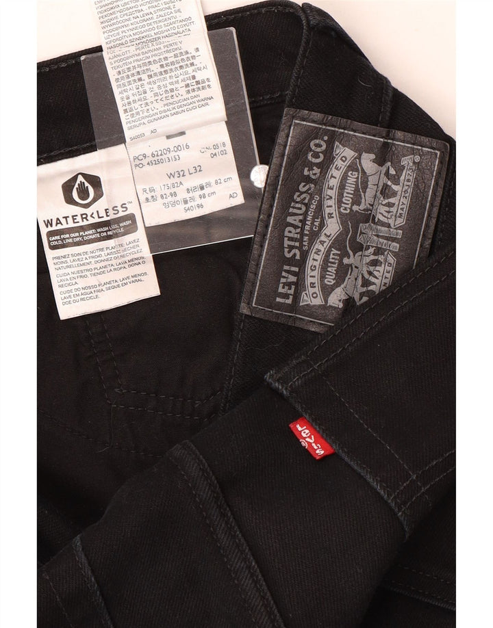 Levi's Vaqueros ajustados para hombre W32 L32 Algodón negro