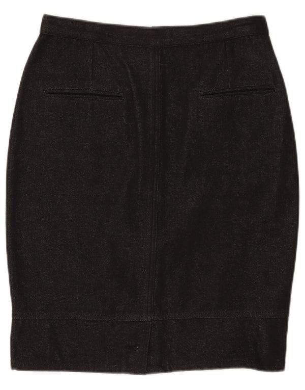 Giorgio Grati Falda vaquera para mujer IT 44 Medium W28 Negro