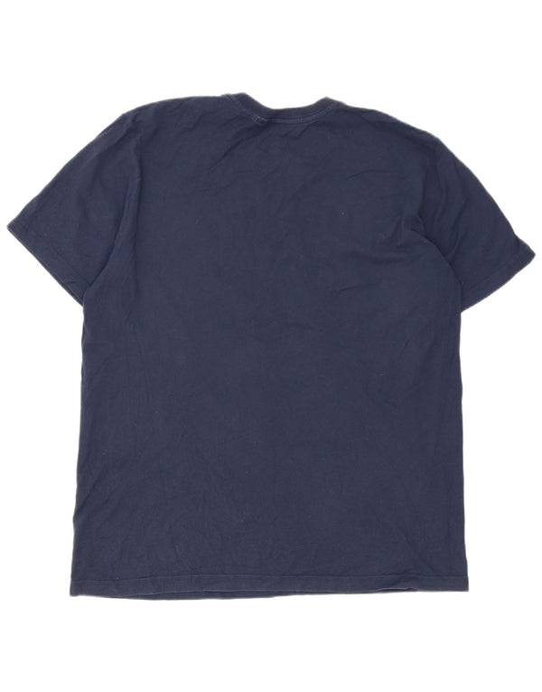 Nike Camiseta gráfica de ajuste estándar para hombre UK 46/48 XL Azul marino