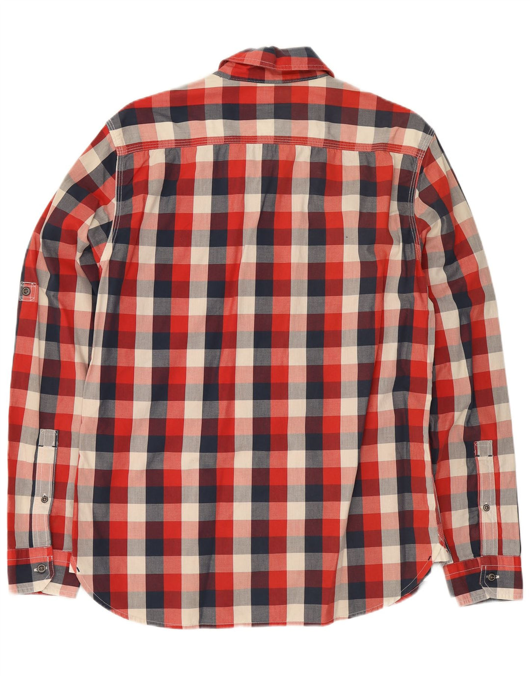 Camisa Levi's Slim Fit De Algodón A Cuadros Rojo Medio Para Hombre