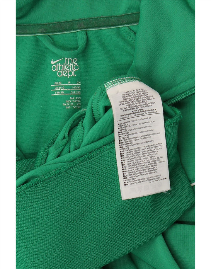 Nike - Chaqueta de chándal para mujer, talla 8/10, poliéster verde pequeño