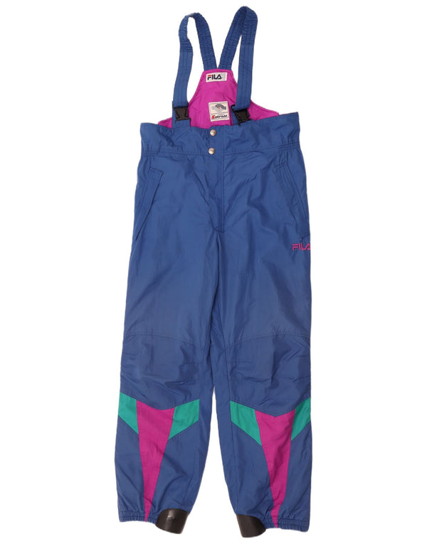 Fila Pantalón de esquí con peto para hombre IT 50 Large Azul Colorblock Poliéster