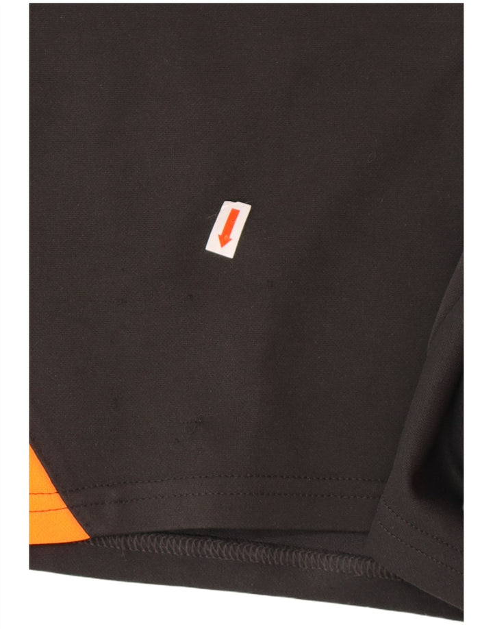 VINTAGE Pantalones cortos deportivos gráficos para hombre 2XL Bloque de color gris