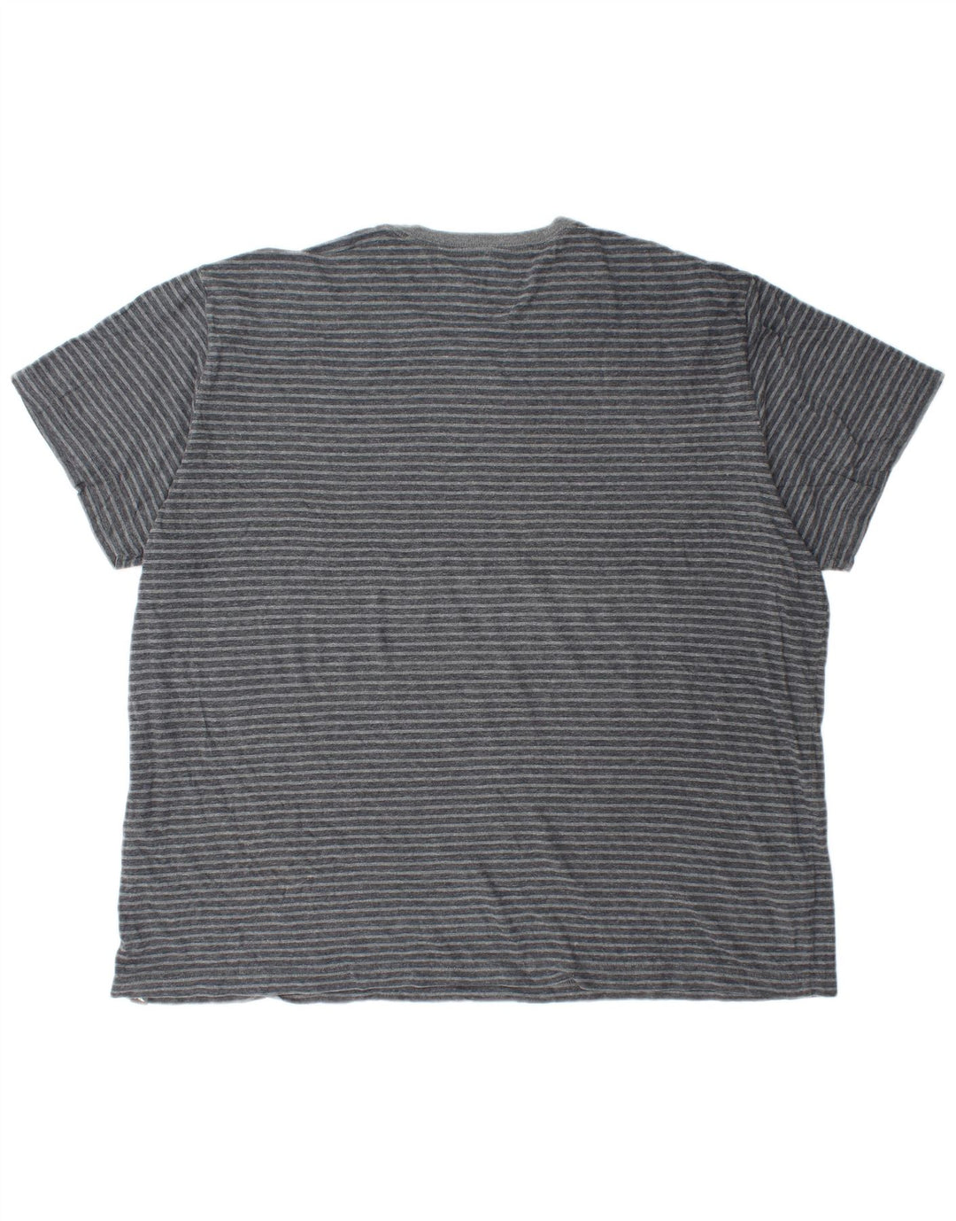 EDDIE BAUER Camiseta para hombre Top 2XL Algodón a rayas gris