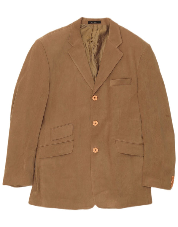 All Saints Chaqueta tipo blazer de 3 botones para hombre UK 42 XL Poliéster beige